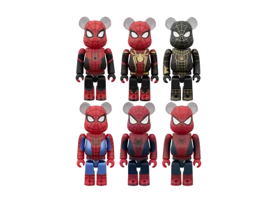 MEDICOM TOY "BEARBRICK" Bearbrick Chase Spider-Man: No Way Home 1 Box