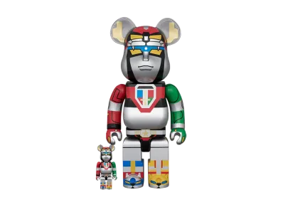 MEDICOM TOY "BEARBRICK" Bearbrick Voltron 100% & 400%