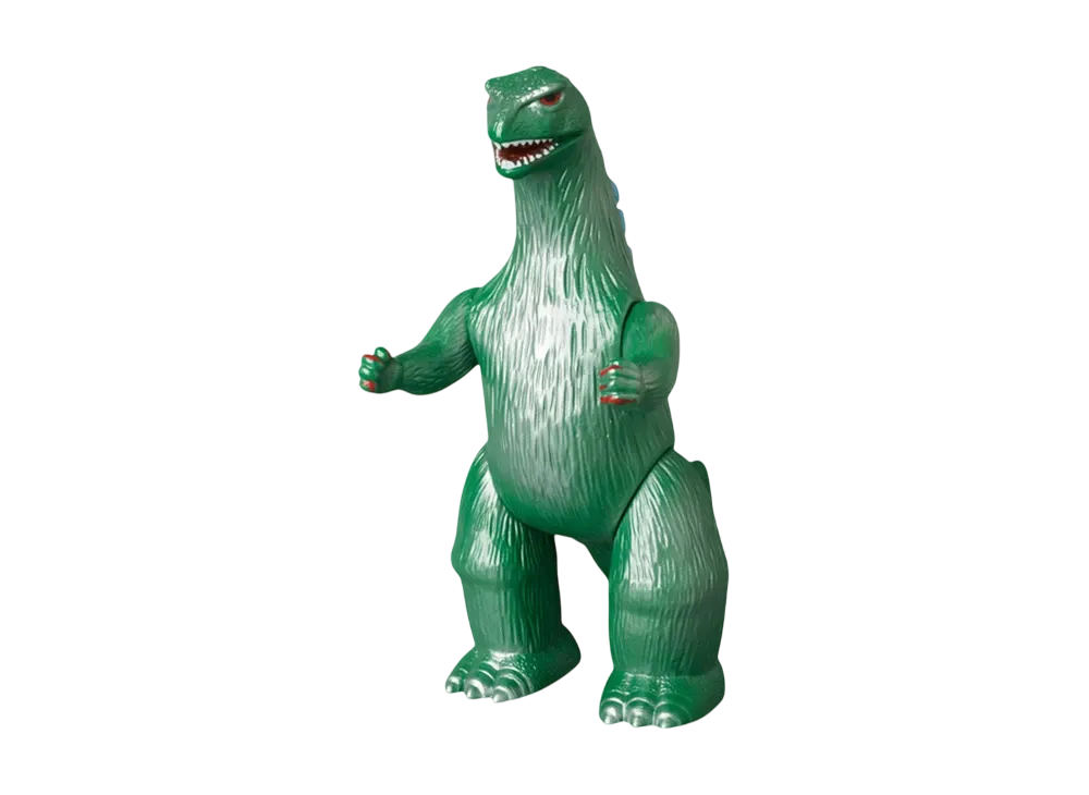 MEDICOM TOY / M1GO "GODZILLA VINYL WARS" Bullmark Godzilla (J Tail Green)
