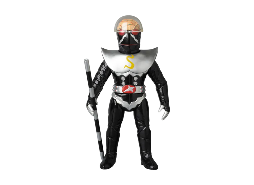 MEDICOM TOY "Toei Retro Sofvi Collection" -Kikaider 01- Silver Hakaider