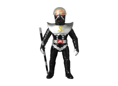 MEDICOM TOY "Toei Retro Sofvi Collection" -Kikaider 01- Silver Hakaider