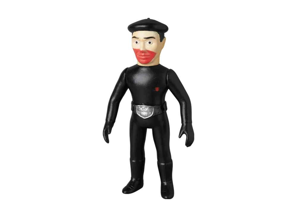 MEDICOM TOY "Toei Retro Sofvi Collection M" -Masked Rider- Shocker Combatant Beret Type (Black) Medium Size