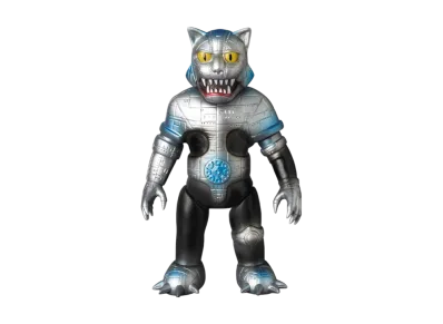 MEDICOM TOY "Toei Retro Sofvi Collection" -Android Kikaider- Silver Cat