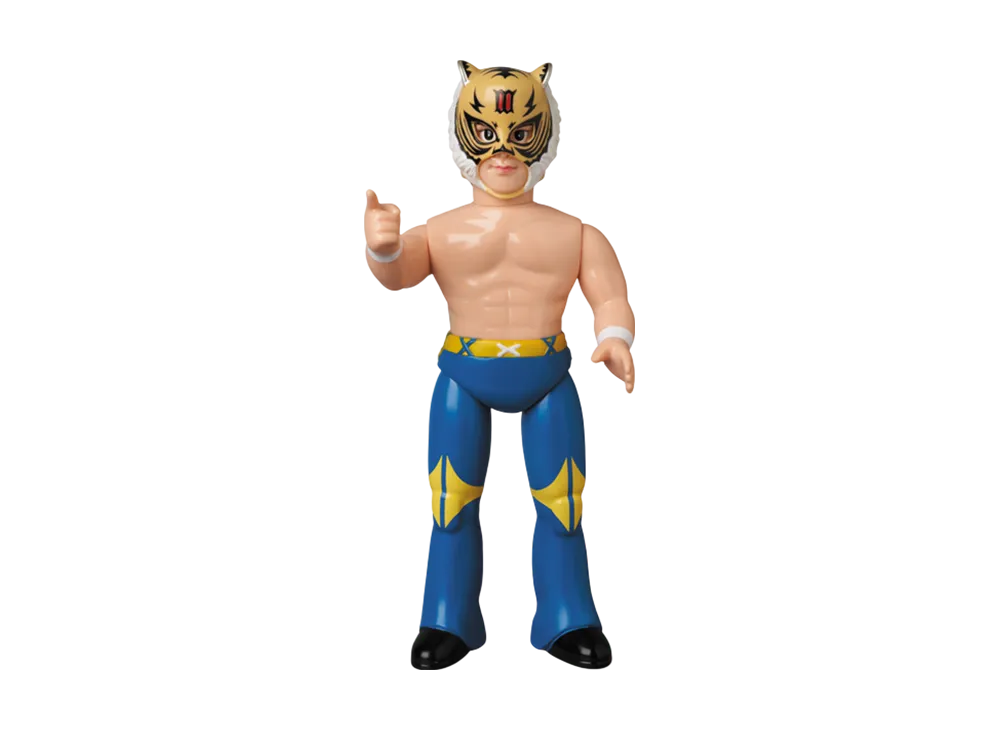 MEDICOM TOY "Sofvi Fighting Series" The First Tiger Mask (Blue Pantaloons Version)