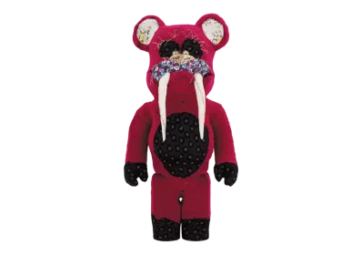 MEDICOM TOY "BEARBRICK" -Anne Valerie Dupond ONE OF KIND- Fangs 1000%