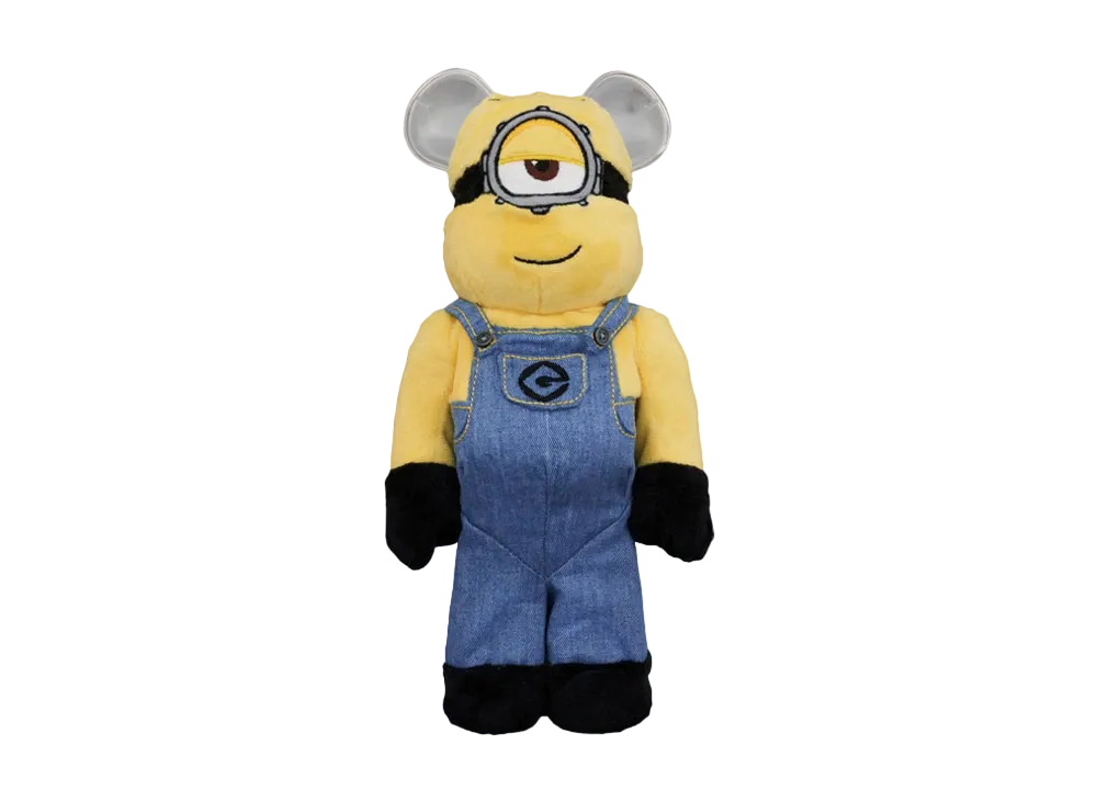 MEDICOM TOY "BEARBRICK" -MINIONS- STUART Costume Ver. 400%