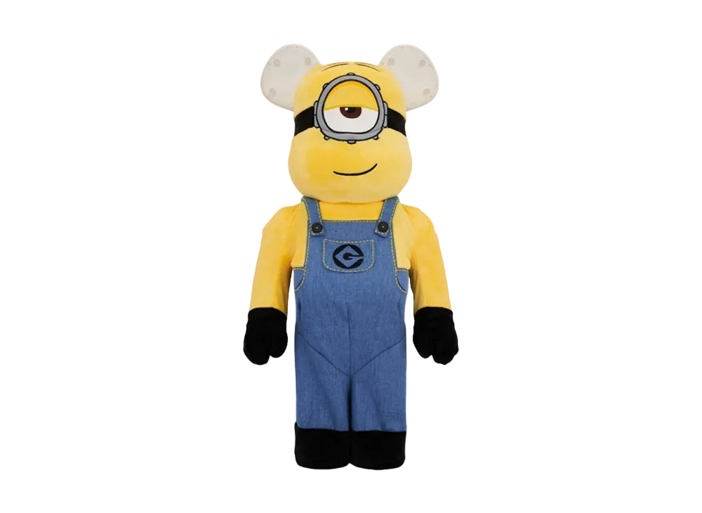 MEDICOM TOY "BEARBRICK" -MINIONS- STUART Costume Ver. 1000%