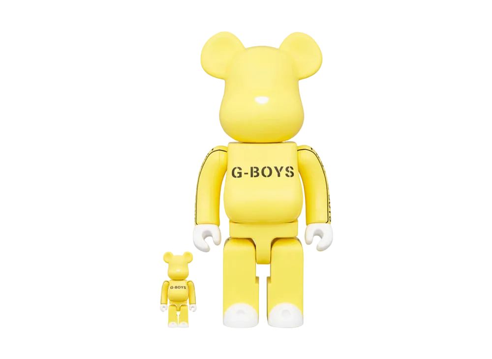 MEDICOM TOY "BEARBRICK" -Ikebukuro West Gate Park- G-BOYS 100% & 400%