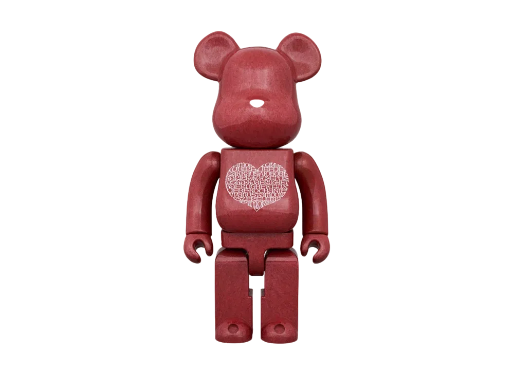 MEDICOM TOY "BEARBRICK" -Alexander Girard- Alexander Girard International Love Heart 400%