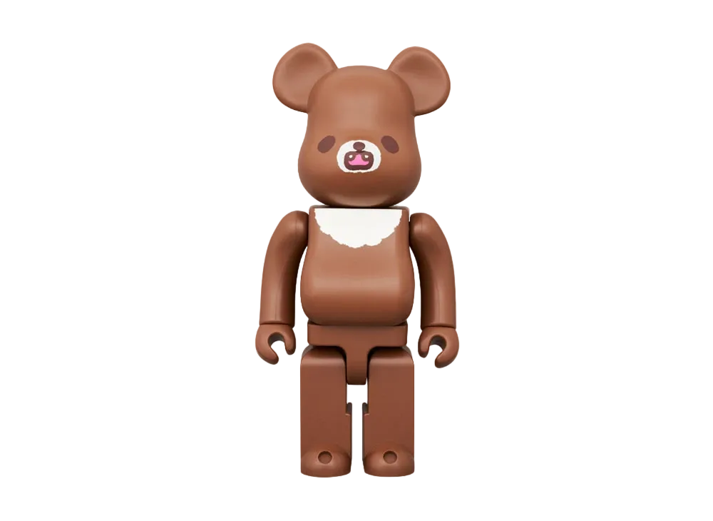 MEDICOM TOY "BEARBRICK" -RILAKKUMA- Chairoikoguma 400%