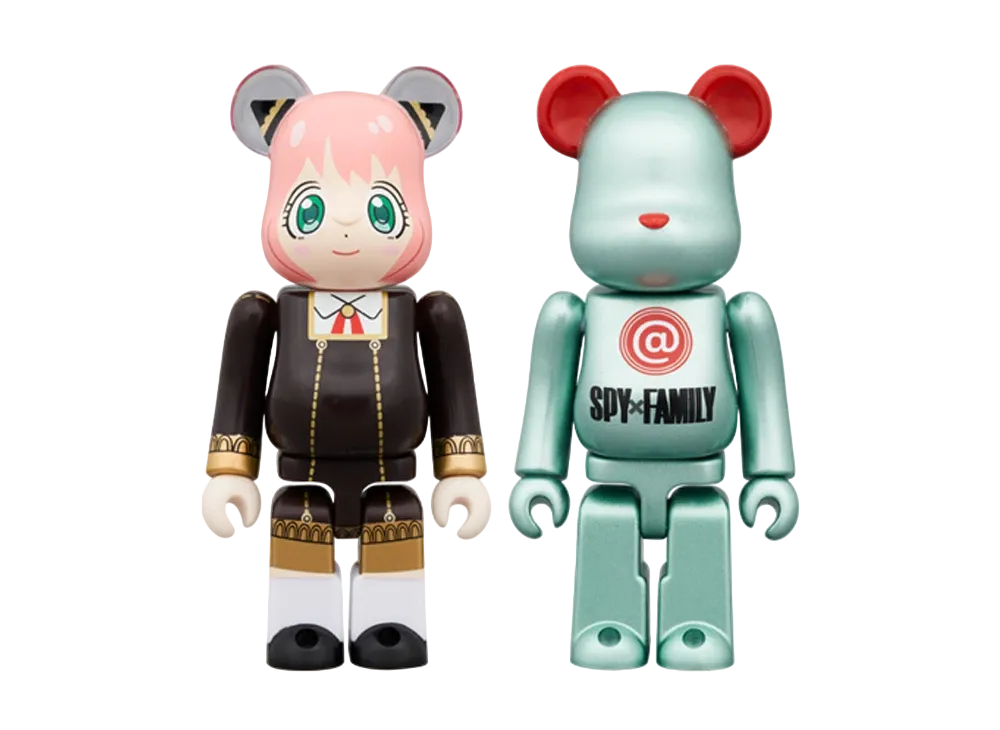 MEDICOM TOY "BEARBRICK" -SPY x FAMILY- SPY x FAMILY 100% 2PCS SET