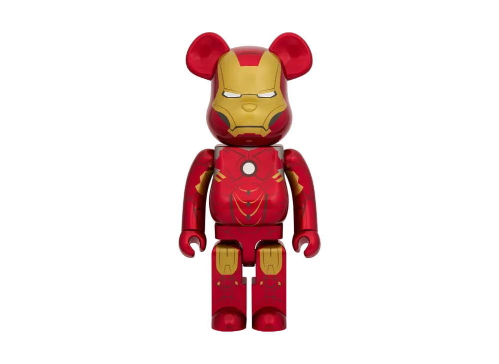 MEDICOM TOY "BEARBRICK" -THE INFINITY SAGA- IRON MAN MARK IV 1000%