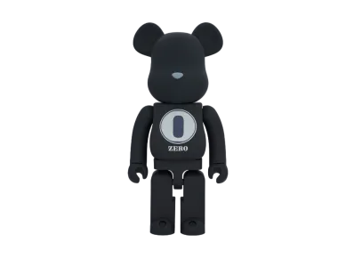 MEDICOM TOY "BEARBRICK" ROBERT INDIANA x fragmentdesign 1000% BLACK
