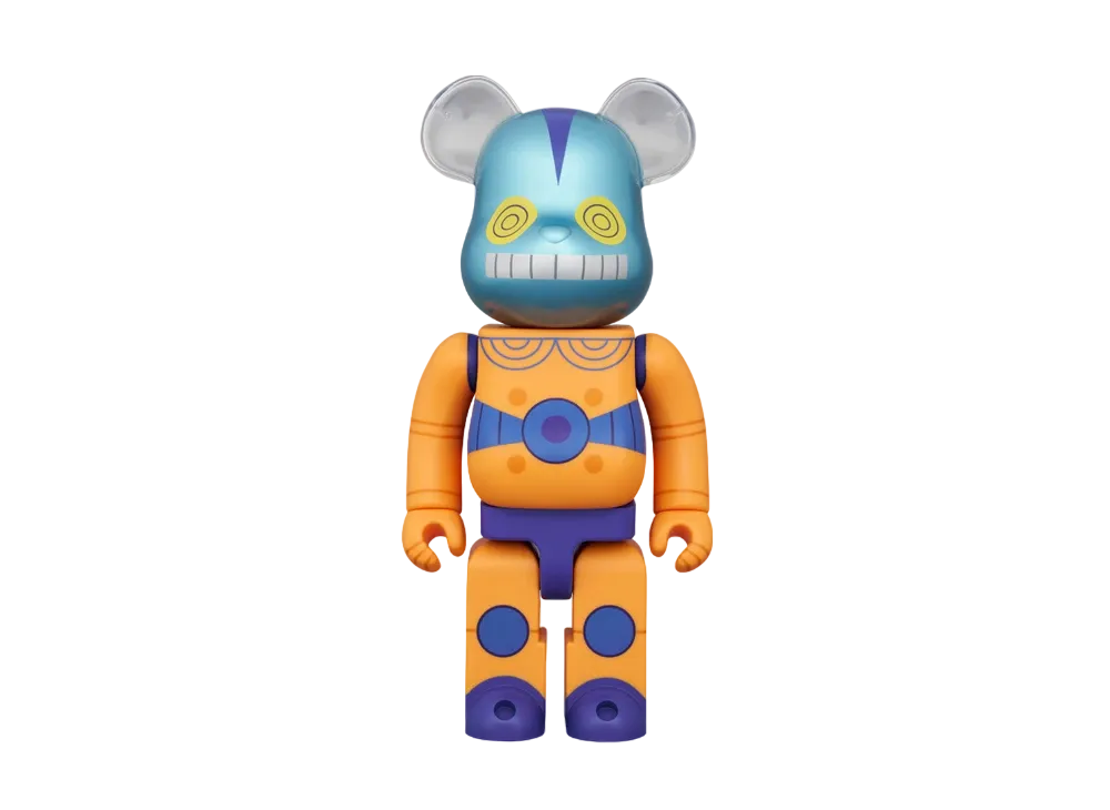 MEDICOM TOY "BEARBRICK" HxS ORANGE 400%