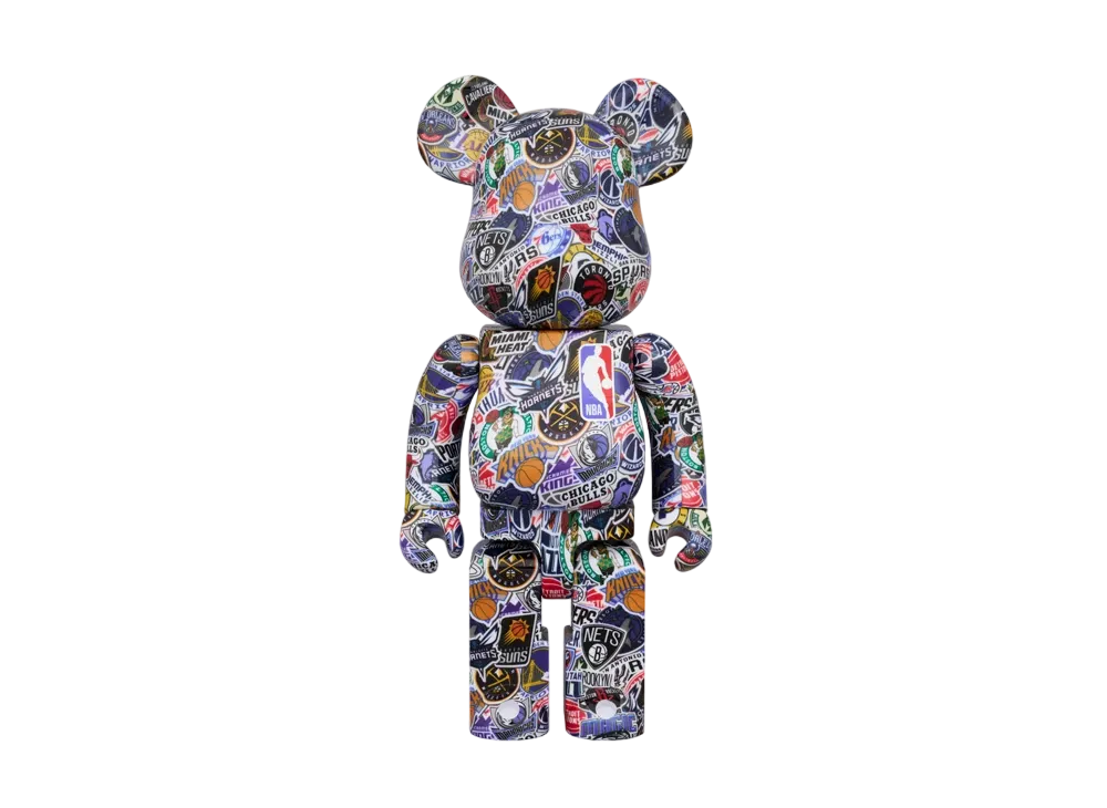 MEDICOM TOY "BEARBRICK" NBA 1000%