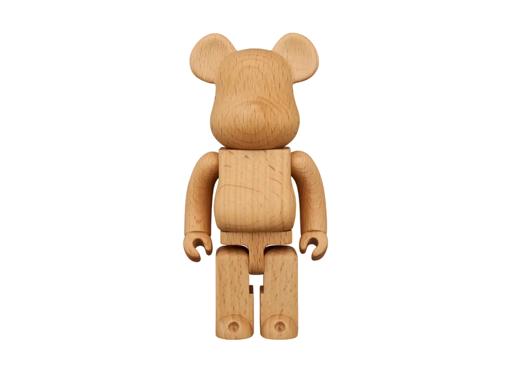 MEDICOM TOY "BEARBRICK" Karimoku Beech 200%