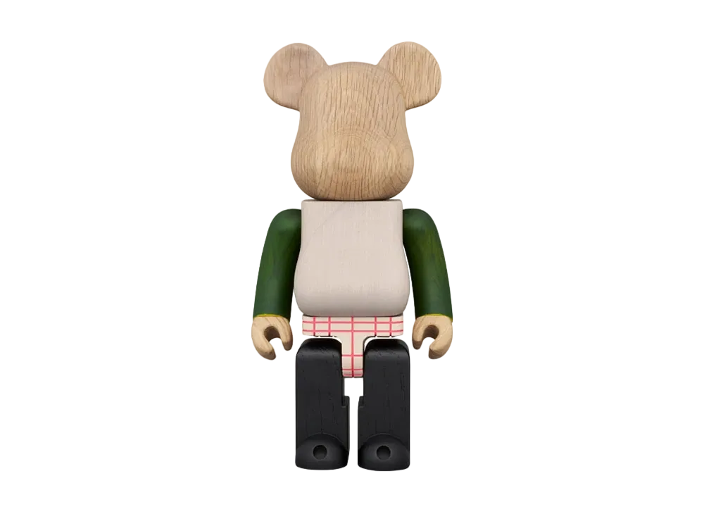 MEDICOM TOY "BEARBRICK" -KARIMOKU JAPAN- Karimoku (BWWT 3) 400%