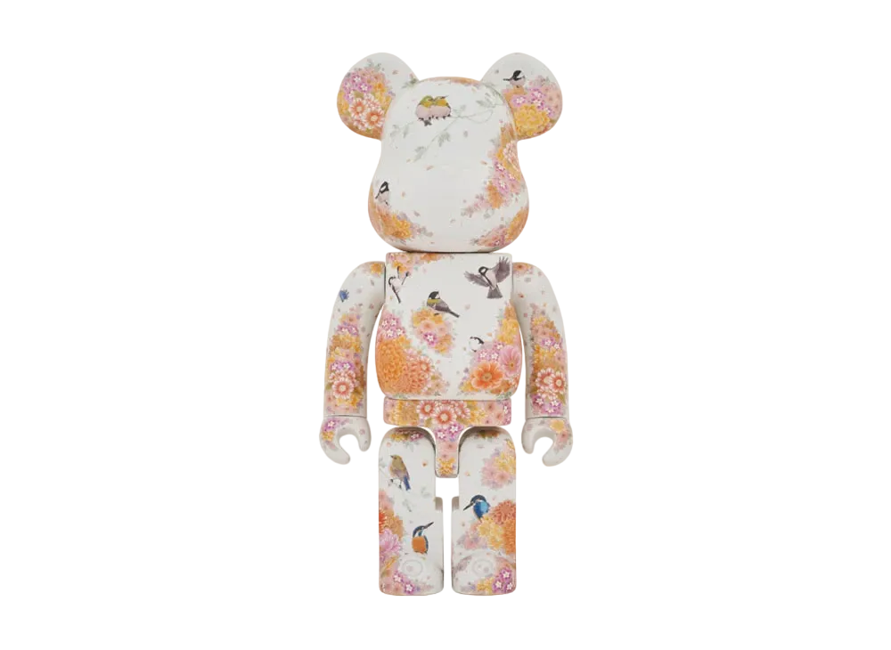 MEDICOM TOY "BEARBRICK" -midland Creation- Kutani Kacho Fuga BWWT3 1000%