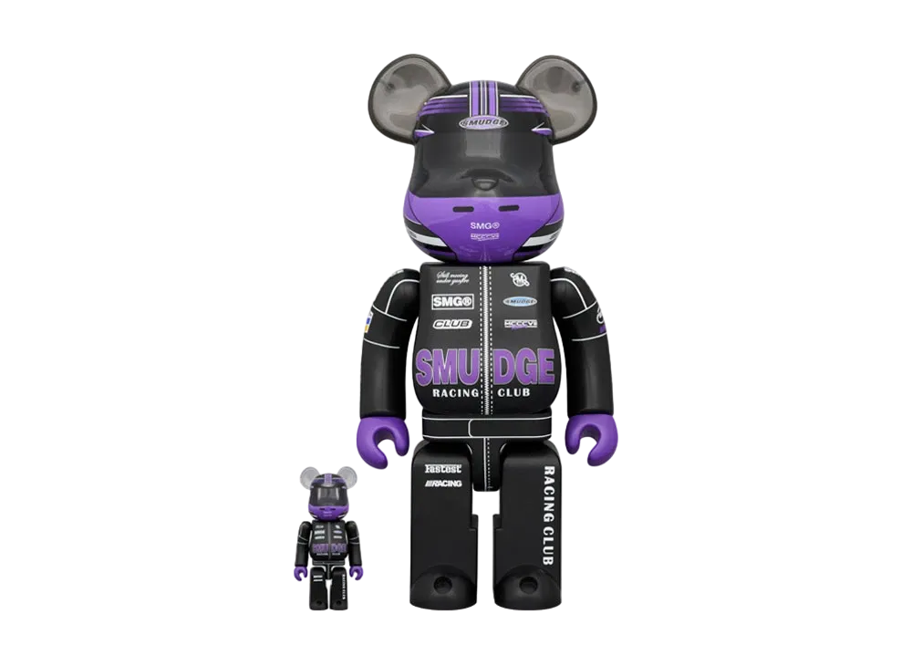 MEDICOM TOY "BEARBRICK" -SMG- SMG 100% & 400%