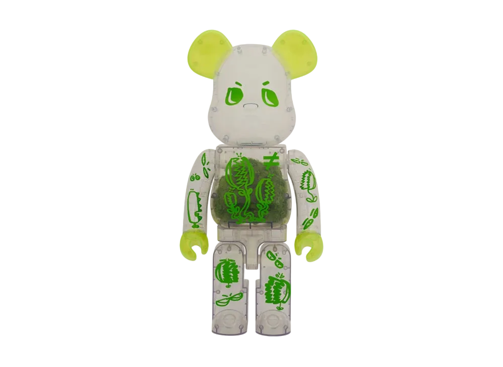 MEDICOM TOY "BEARBRICK" -CANOTWAIT_- CANOTWAIT_ 1000%