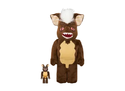 MEDICOM TOY "BEARBRICK" -GREMLINS- STRIPE 100% & COSTUME Ver. 400%