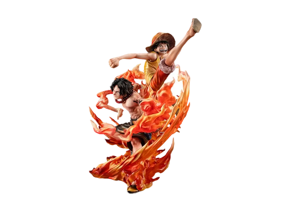 MegaHouse "Portrait.Of.Pirates" -ONE PIECE- NEO-MAXIMUM - Luffy & Ace Brothers' Bond 20th LIMITED Ver.