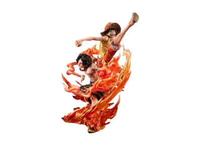 MegaHouse "Portrait.Of.Pirates" -ONE PIECE- NEO-MAXIMUM - Luffy & Ace Brothers' Bond 20th LIMITED Ver.