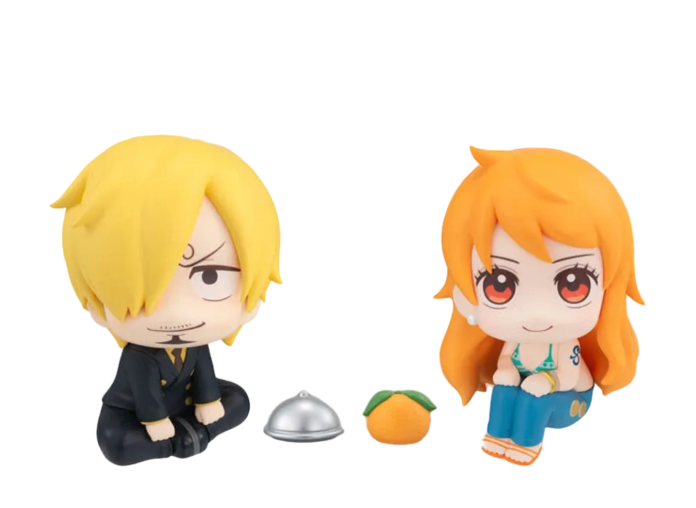 MegaHouse "Lookup" -ONE PIECE- Sanji & Nami Limited edition (Cloch & Mandarin set)