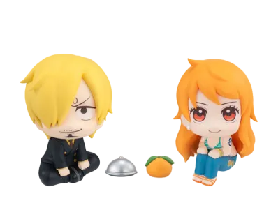 MegaHouse "Lookup" -ONE PIECE- Sanji & Nami Limited edition (Cloch & Mandarin set)