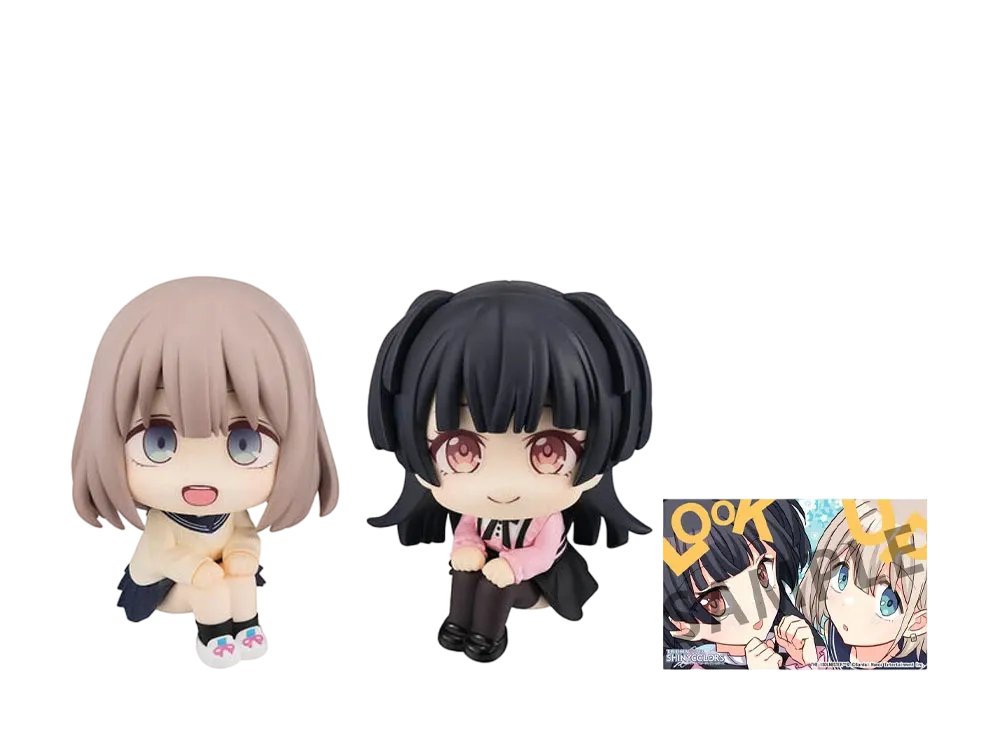MegaHouse "Lookup" -THE IDOLM@STER SHINY COLORS- Asahi Serizawa & Fuyuko Mayuzumi Set With Newly Written Card