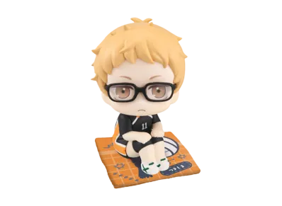 MegaHouse "Lookup" -Haikyu!!- Kei Tsukishima: Uniform Ver. Limited edition with a crushion