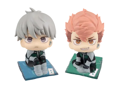 MegaHouse "Lookup" -Kaiju No. 8- Reno Ichikawa & Iharu Furuhashi Set Limited edition with a crushion