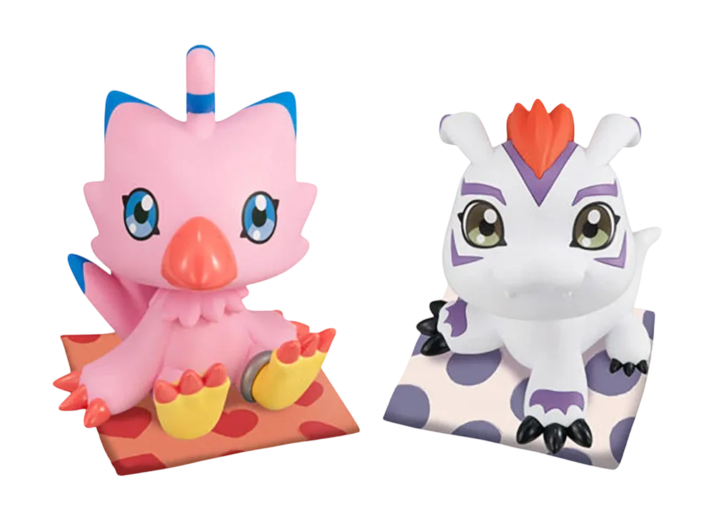 MegaHouse "Lookup" -Digimon Adventure- Biyomon & Gomamon Set Limited edition with a crushion