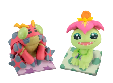MegaHouse "Lookup" -Digimon Adventure- Tentomon & Palmon Limited edition with a crushion