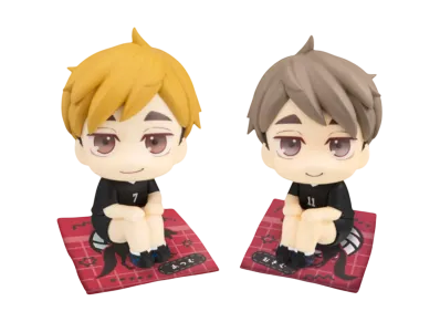 MegaHouse "Lookup" -Haikyu!!- Atsumu Miya: Uniform Ver. & Osamu Miya: Uniform Ver. Limited edition with a crushion
