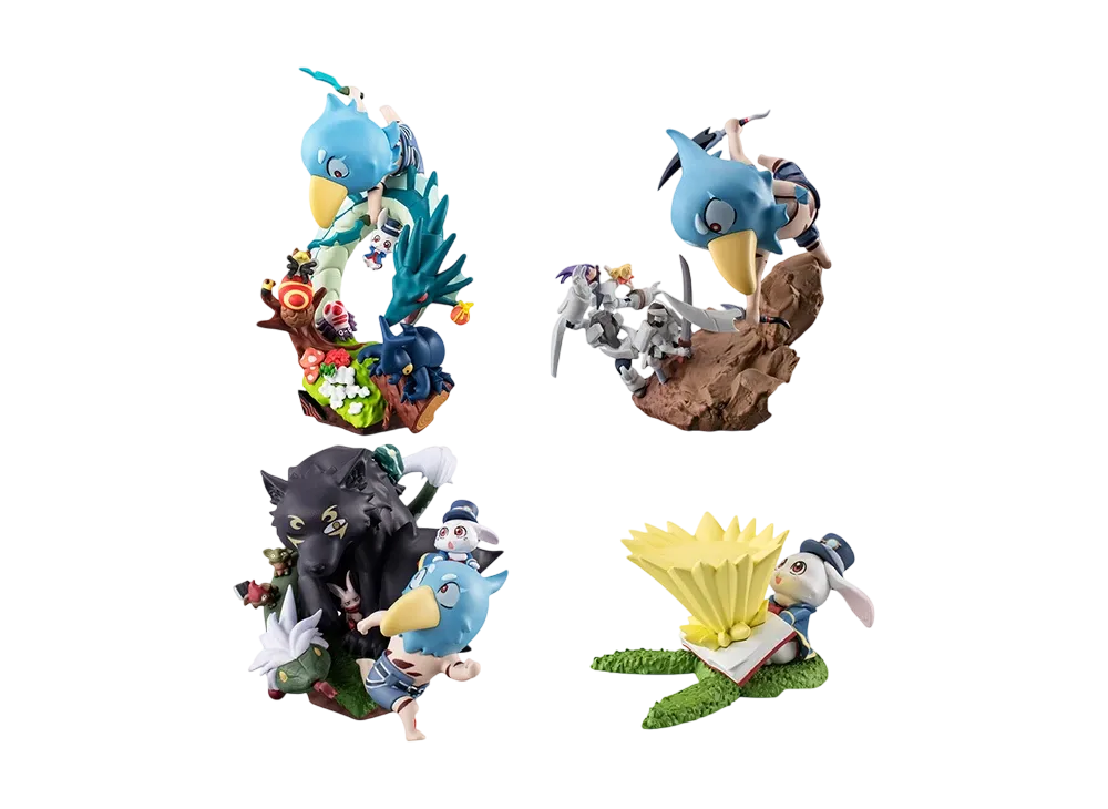 MegaHouse "Puchirama EX" -Shangri-La Frontier- VS Monster Diorama Collection [Emul Set Version]