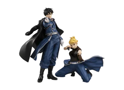 MegaHouse "Precious G.E.M. Series" -Fullmetal Alchemist: Brotherhood- Roy Mustang & Riza Hawkeye (Repeat)