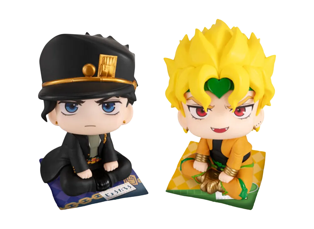 MegaHouse "Lookup" -JoJo's Bizarre Adventure: Stardust Crusaders- Jotaro Kujo & DIO Set Limited edition with a crushion