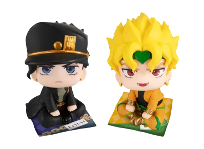 MegaHouse "Lookup" -JoJo's Bizarre Adventure: Stardust Crusaders- Jotaro Kujo & DIO Set Limited edition with a crushion