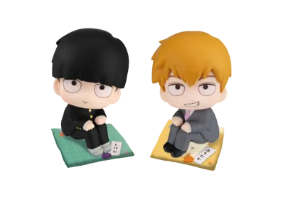 MegaHouse "Lookup" -Mob Psycho 100 III- Shigeo Kageyama & Arataka Reigen Limited edition with a cushion.