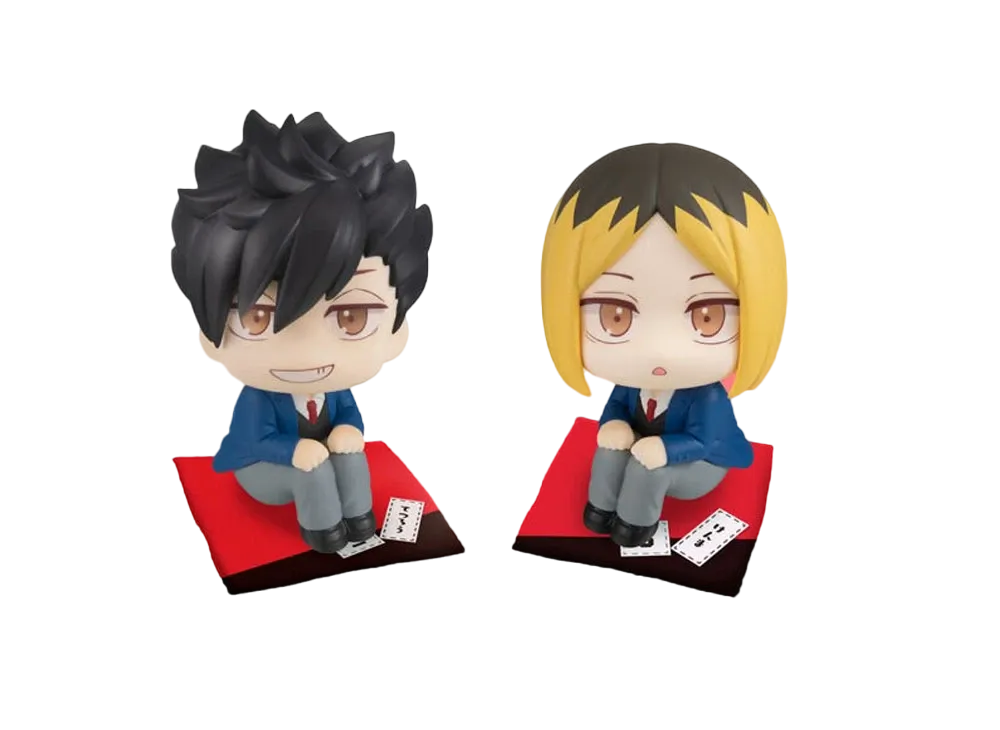 MegaHouse "Lookup" -Haikyu!! - Tetsuro Kuroo & Kenma Kozume Limited edition with a cushion