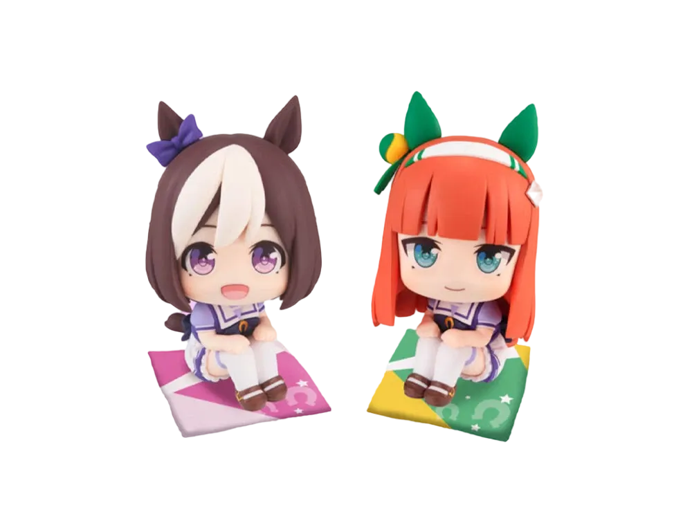 MegaHouse "Lookup" -Umamusume: Pretty Derby- Special Week & Silence Suzuka Limited edition with a cushion