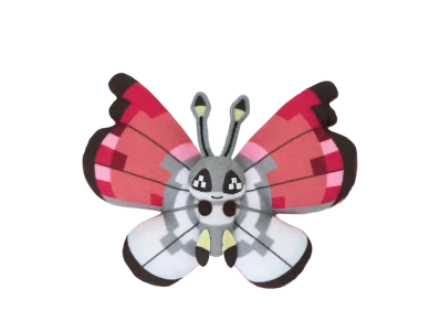 The Pokemon Company -Pokemon- Plush Badge BUG OUT! Vivillon