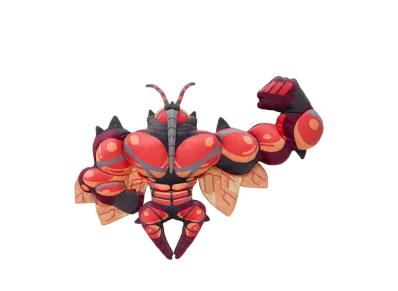 The Pokemon Company -Pokemon- Plush Arm Pillow BUG OUT! Buzzwole