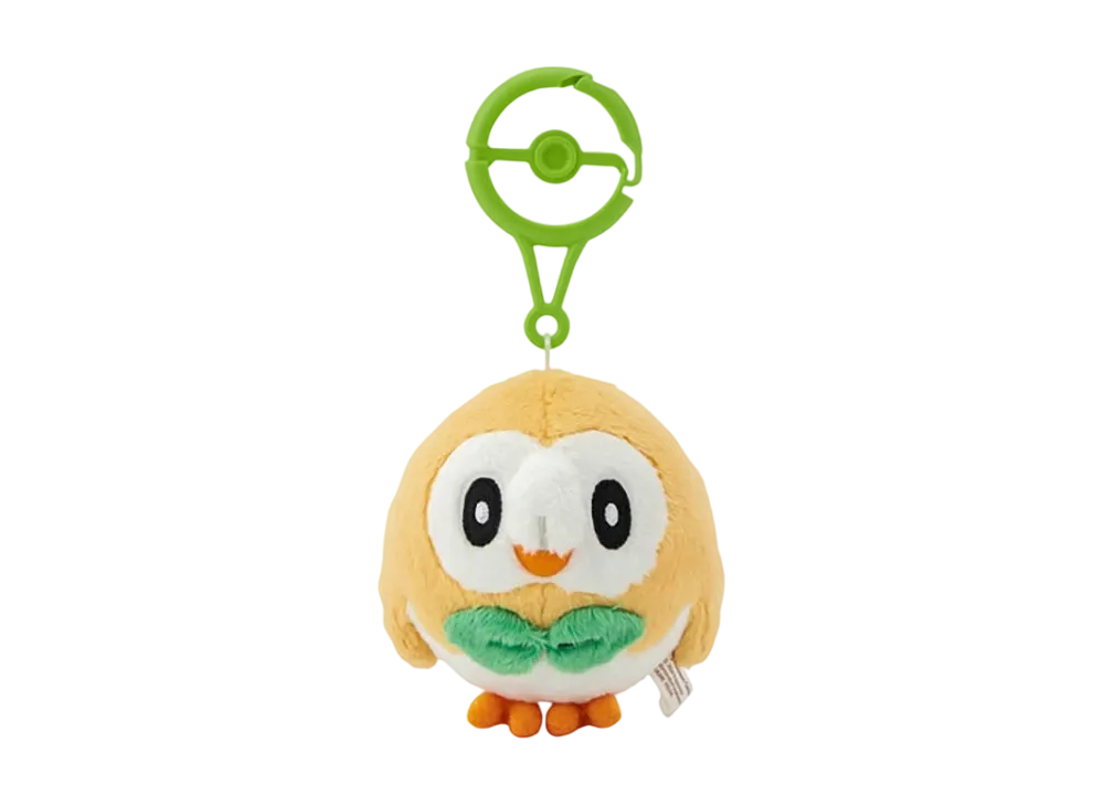 The Pokemon Company -Pokemon- Mascot Rowlet with carabiner