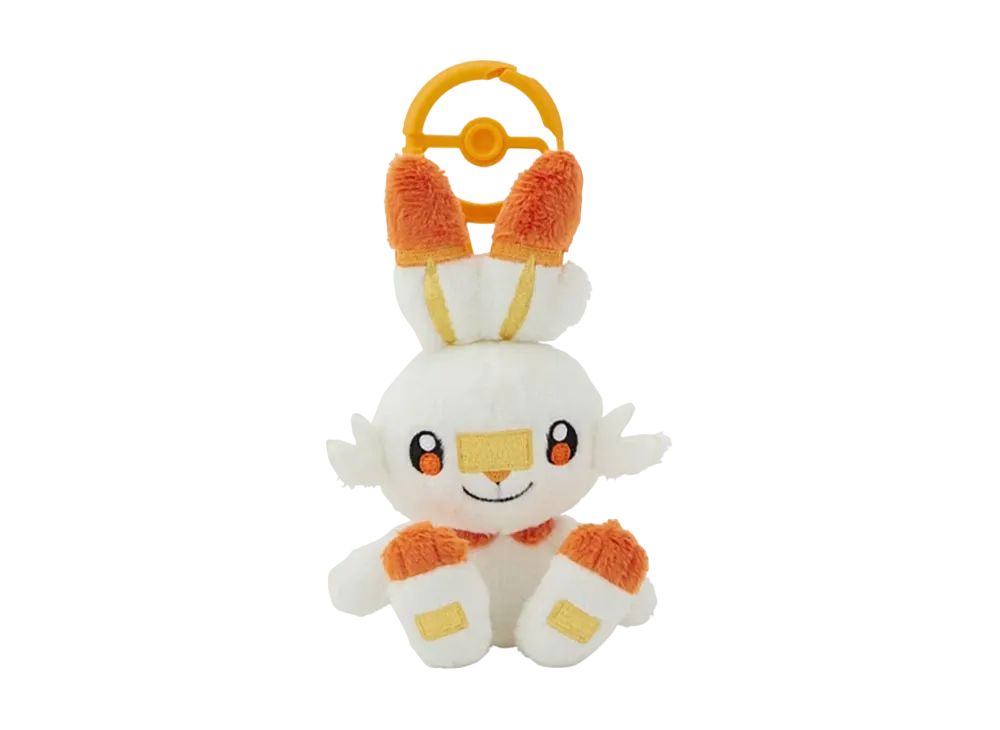 The Pokemon Company -Pokemon- Mascot Scorbunny with carabiner