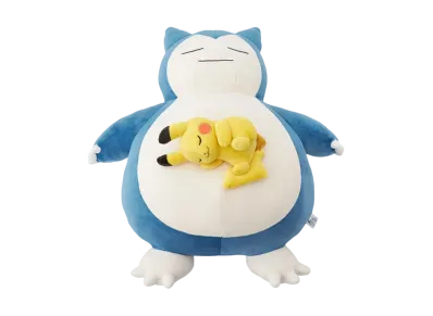 The Pokemon Company -Pokemon- Chewy Plush Pokemon Sleep Goodnight Snorlax & Pikachu