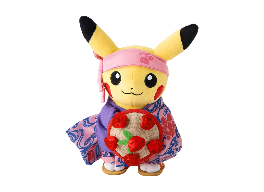 The Pokemon Company -Pokemon- Plush Hanagasa Festival Play Pikachu Pokemon Center Tohoku R