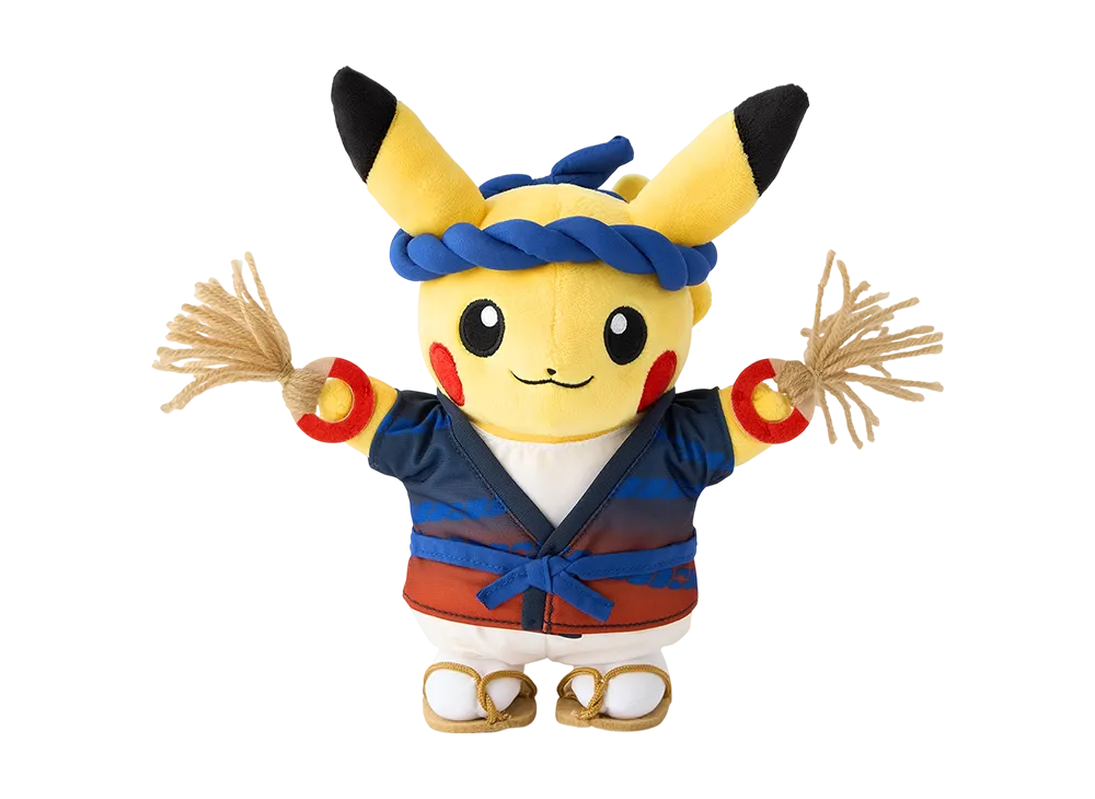 The Pokemon Company -Pokemon- Plush Waraji Matsuri Gokko Pikachu Pokemon Center Tohoku R