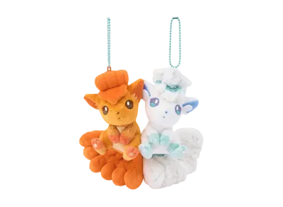 The Pokemon Company -Pokemon- Pair mascots that stick together with magnets Nitamono Vulpix & Alolan Vulpix